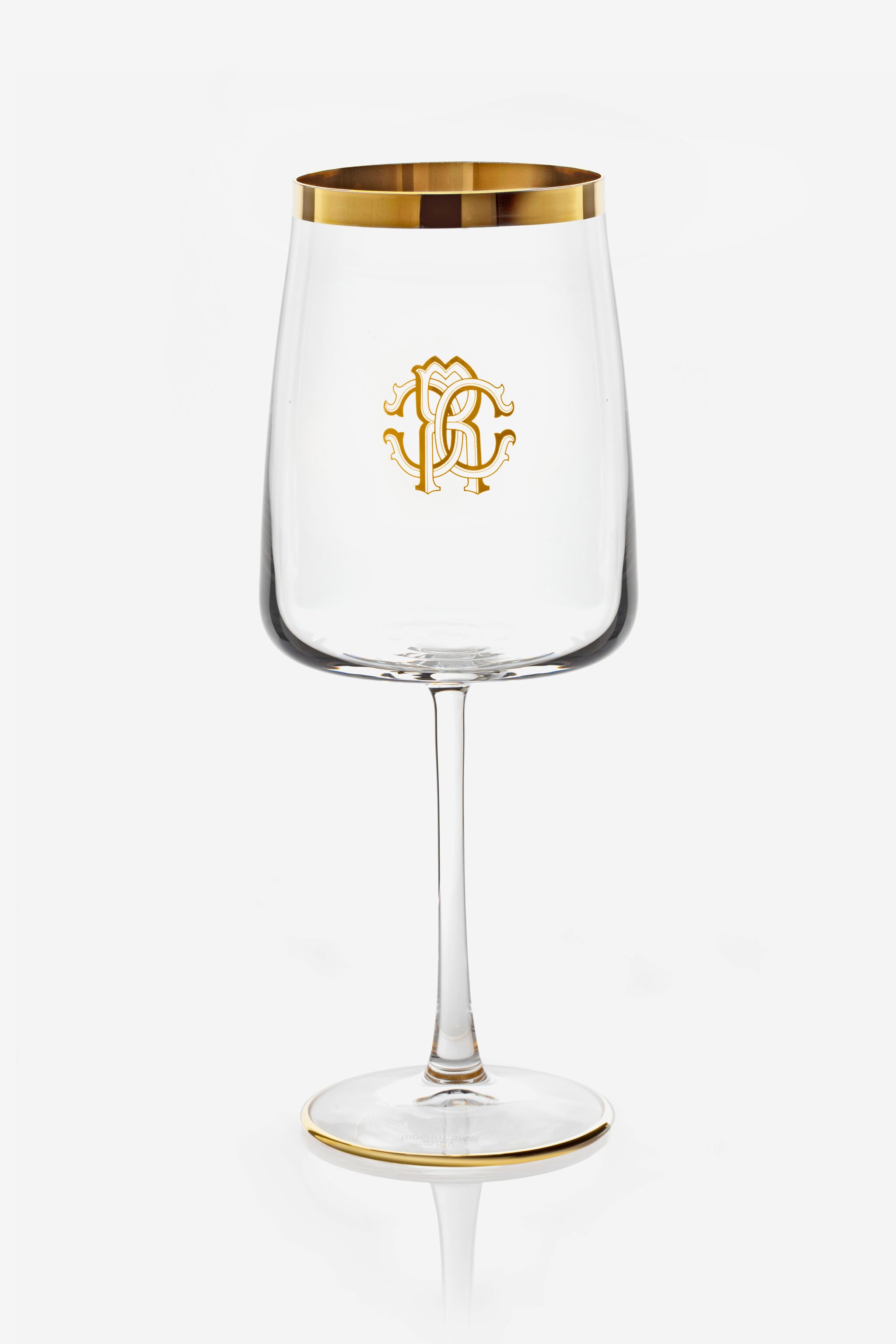 HO Monogram Gold 2 Water Goblets Set Gold RALA02-IA007