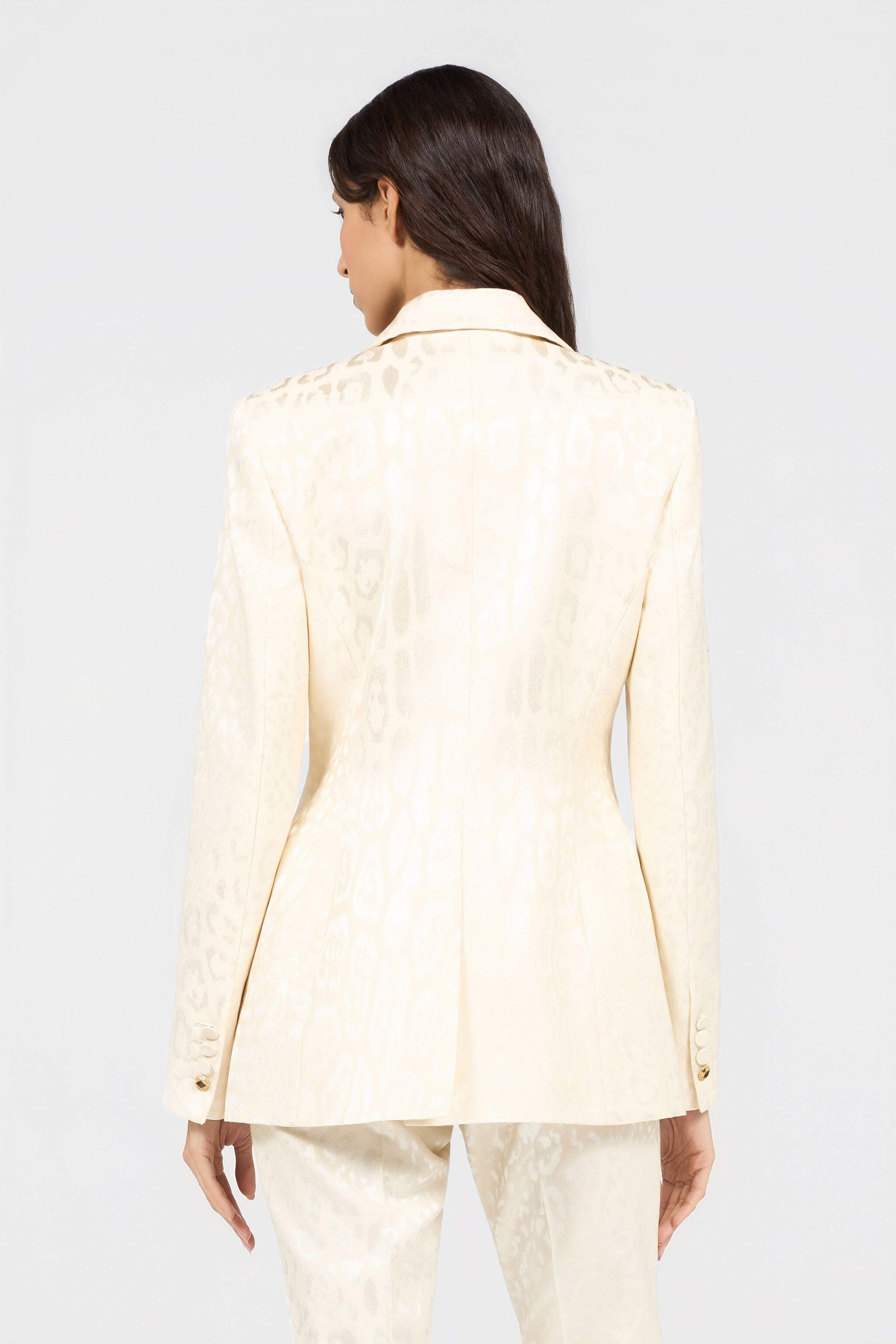 RC Ivory Jacket With Jaguar Motif RC Ivory Jacket With Jaguar Motif IVORY XQT401-TJ033