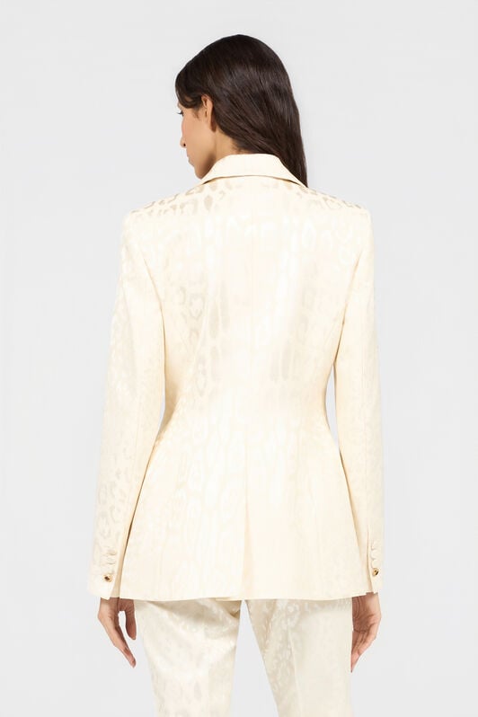 RC Ivory Jacket With Jaguar Motif RC Ivory Jacket With Jaguar Motif IVORY XQT401-TJ033