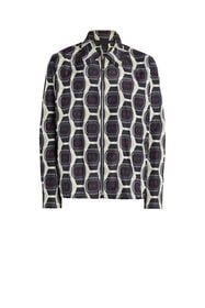 RC Giacca con stampa di orologi BLACK/DAFFODIL IMT802-7GR10