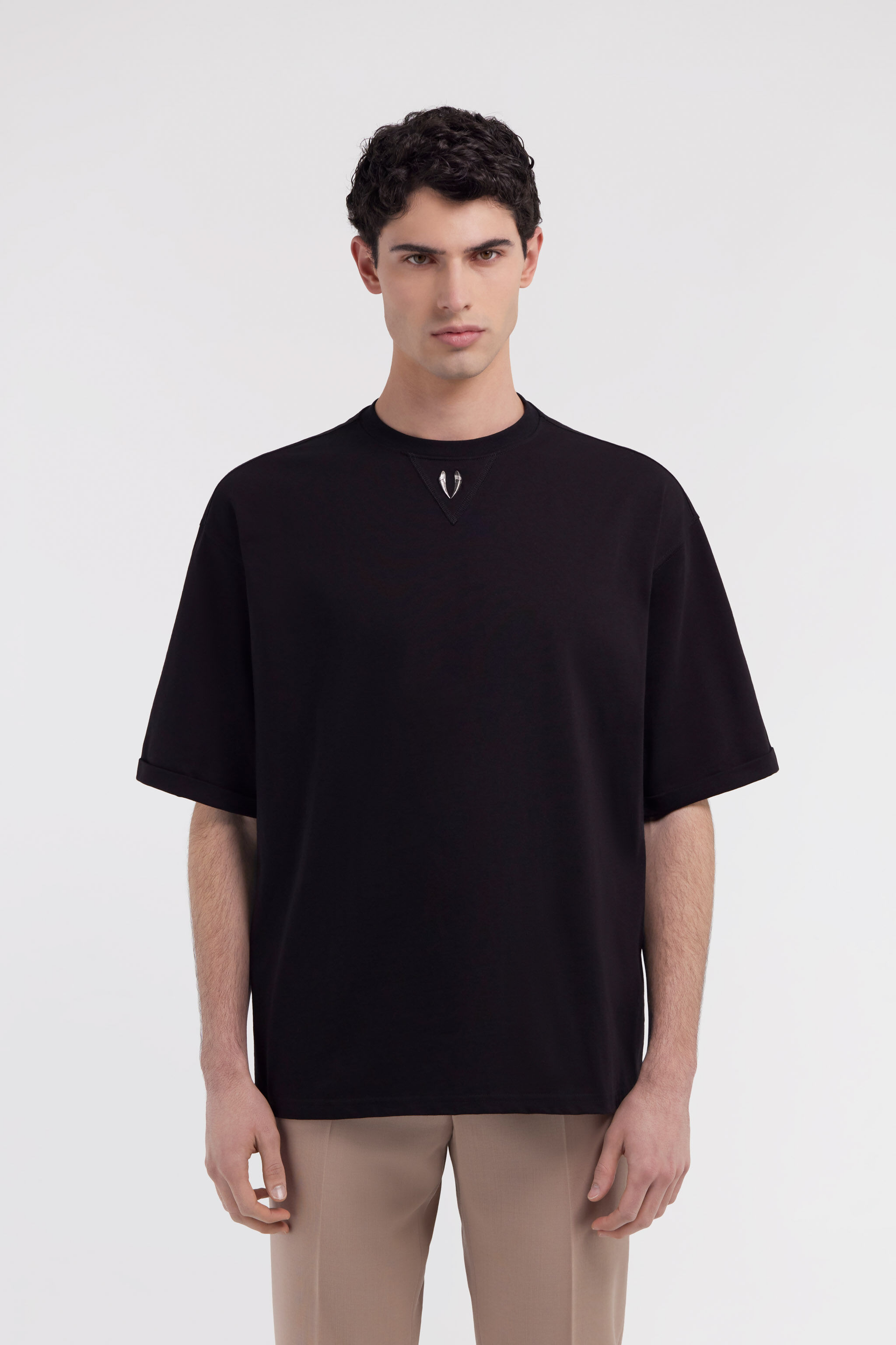 RC T-shirt with Fang Black SRT62M-JD060