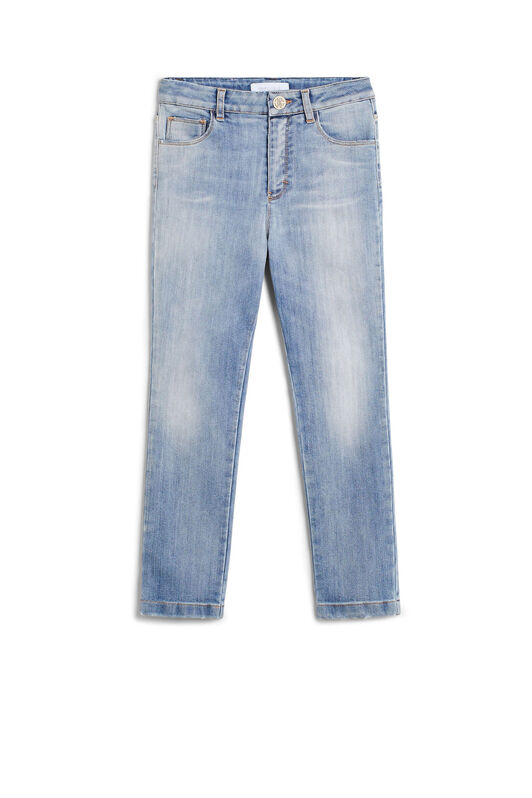 JU Ausgeblichene Jeans JU Ausgeblichene Jeans LIGHT BLUE IJJ205-DS029