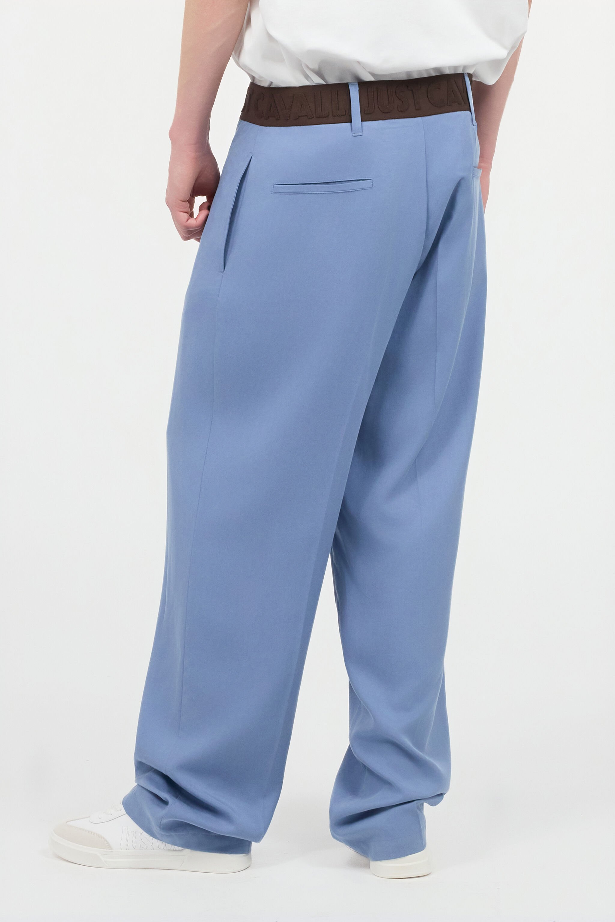 JC Pants With Branded Waistband Blue UFT004-UF018