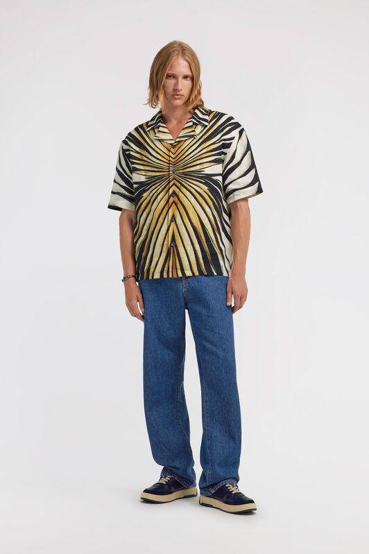 RC Wide leg Jeans Dunkelblau TRJ211-VT001