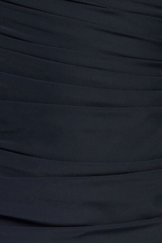 RC Black Mini Dress with Ruching Black VWT152-LL002