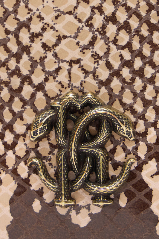 RC Python Print Zipped Card Holder RC Python Print Zipped Card Holder ROCK BEIGE QOA00E-PZO36