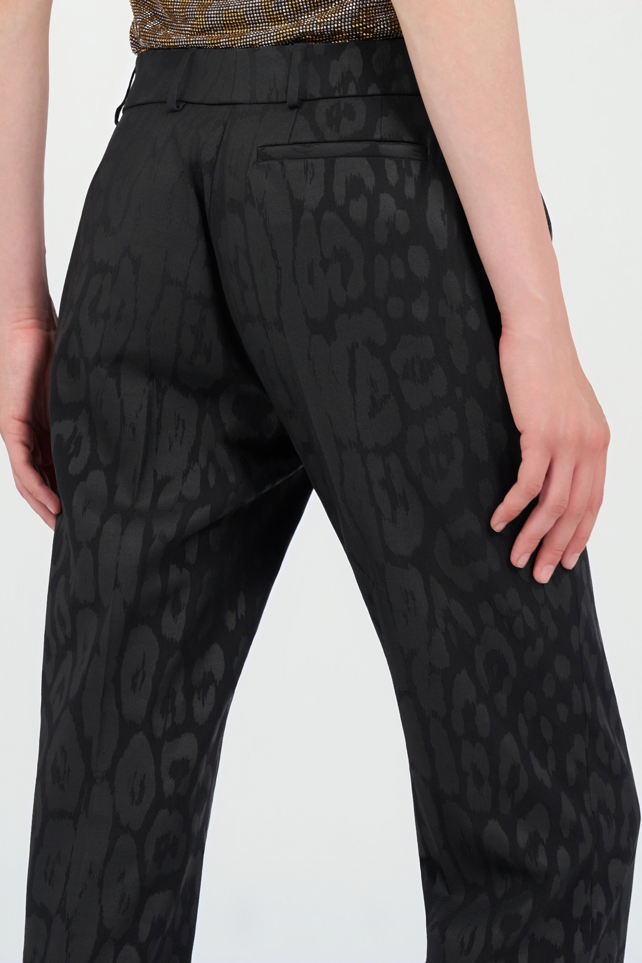 RC Pantaloni Con Stampa Plain BLACK WKT207-GA091