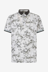 ${brand} Polo Shirt With Floral Print ${colorDescription} ${masterID}