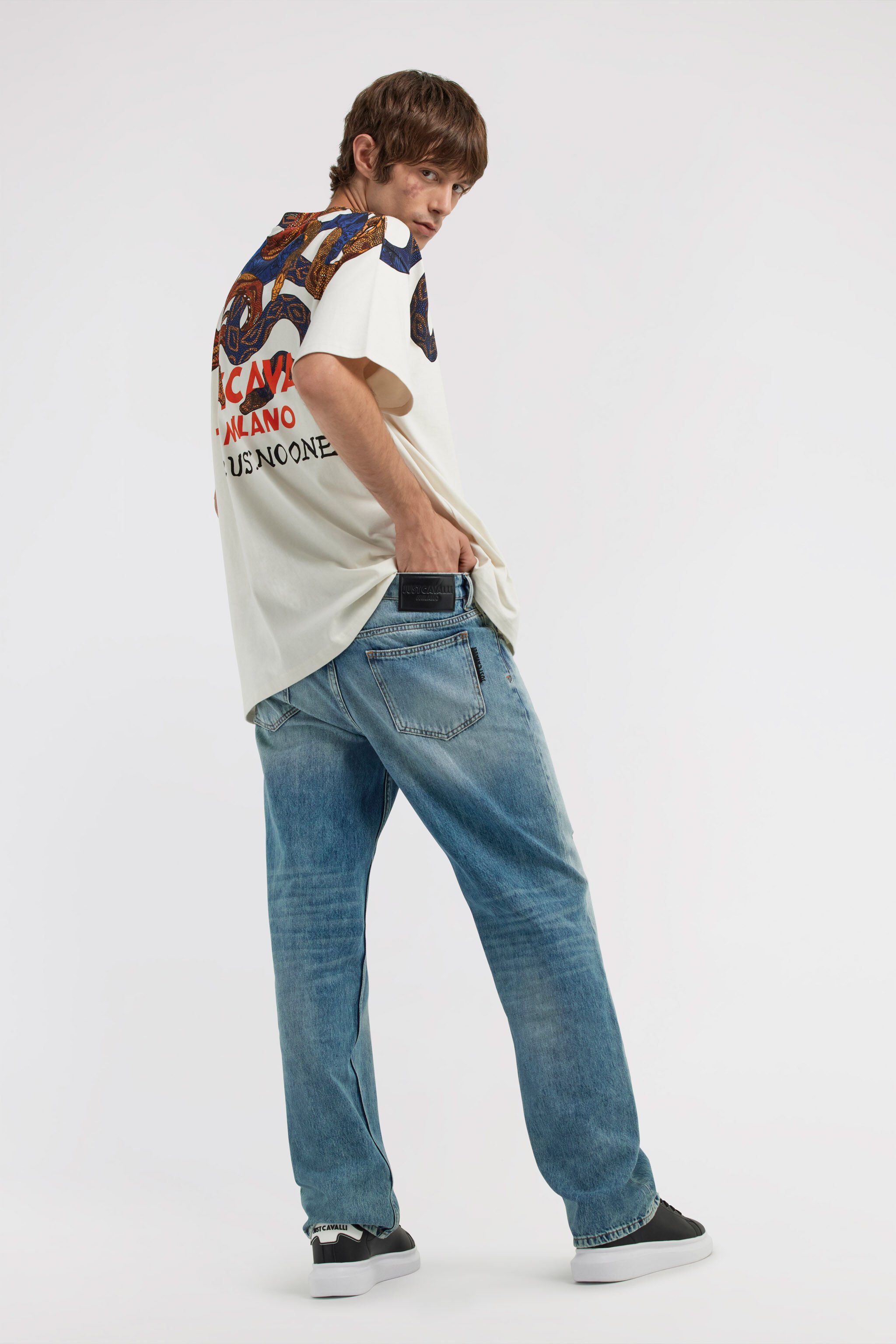JC Just Cavalli denim Dark blue TFJ007-TF018