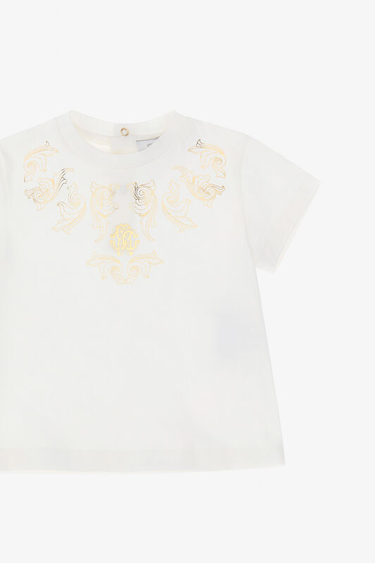 JU T-shirt con Logo RC Bianco TJT606-JD001