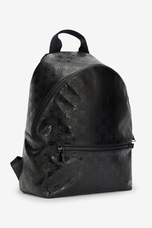 RC Backpack with All-Over Mirror Snake Monogram Black VRB010-PZS76