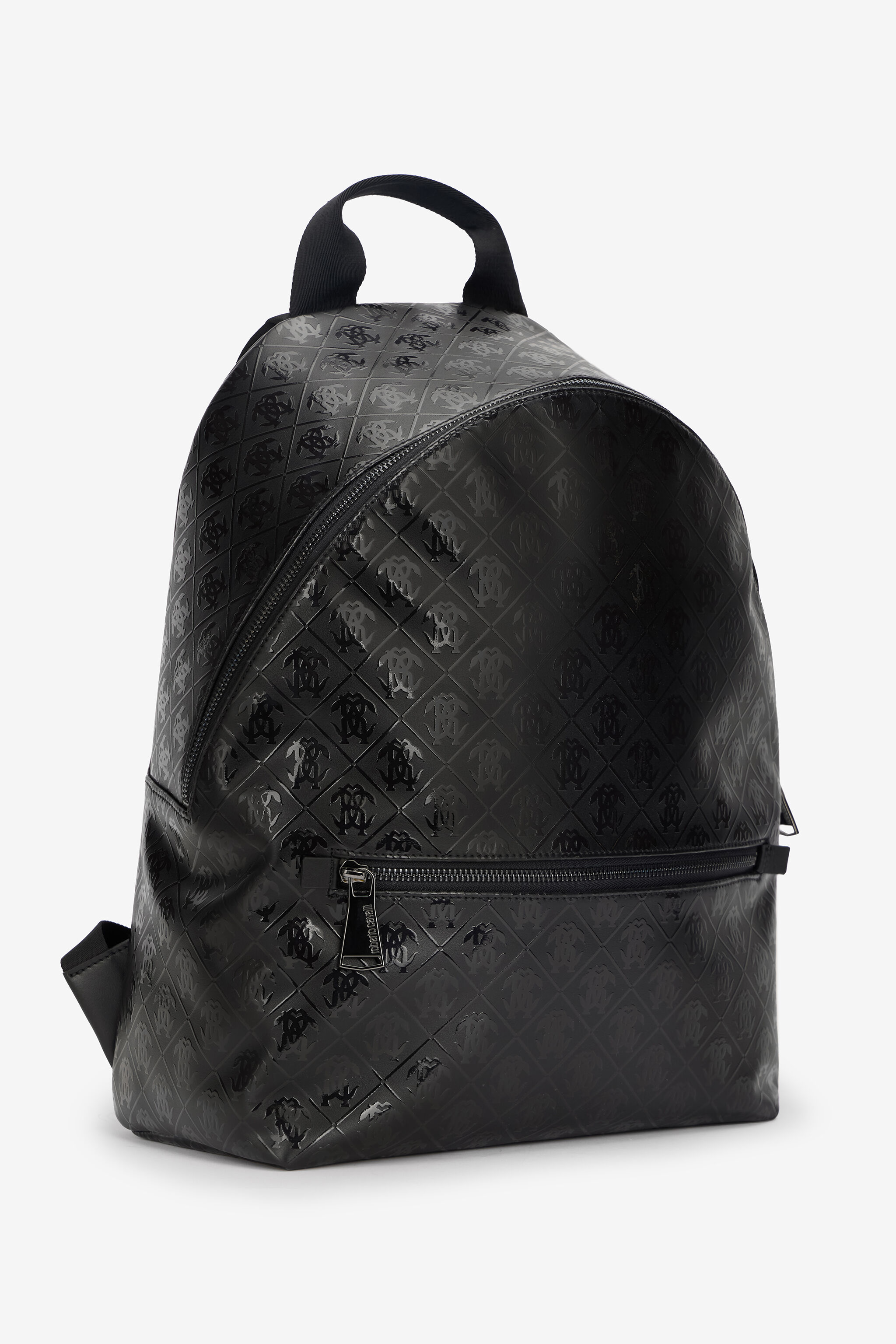 RC Backpack with All-Over Mirror Snake Monogram Black VRB010-PZS76