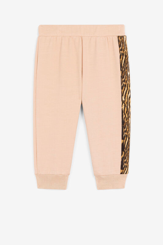 JU Ocelot-Print Sweatpants Rosa PJT258-CF050