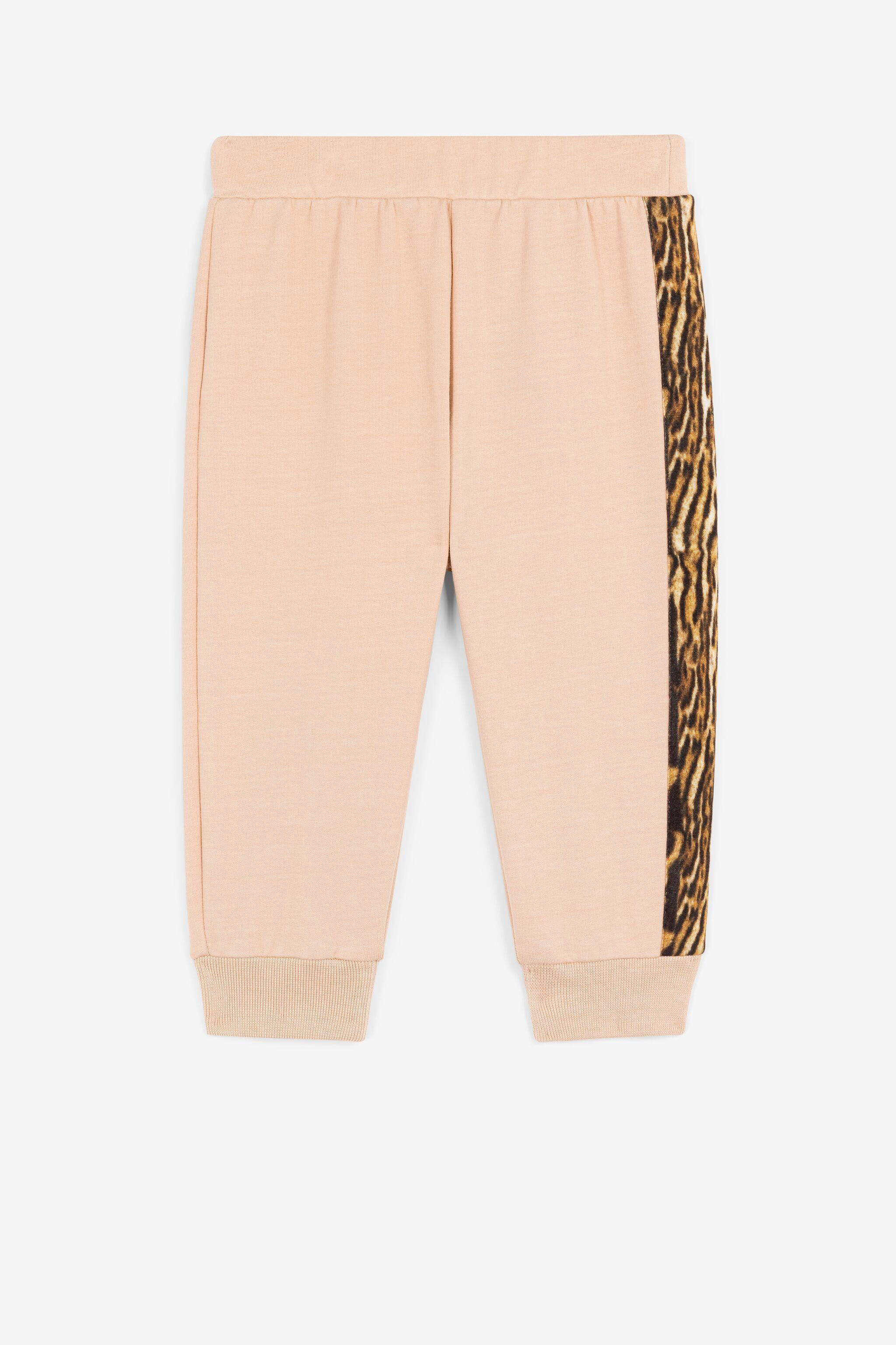JU Ocelot-Print Sweatpants Rosa PJT258-CF050