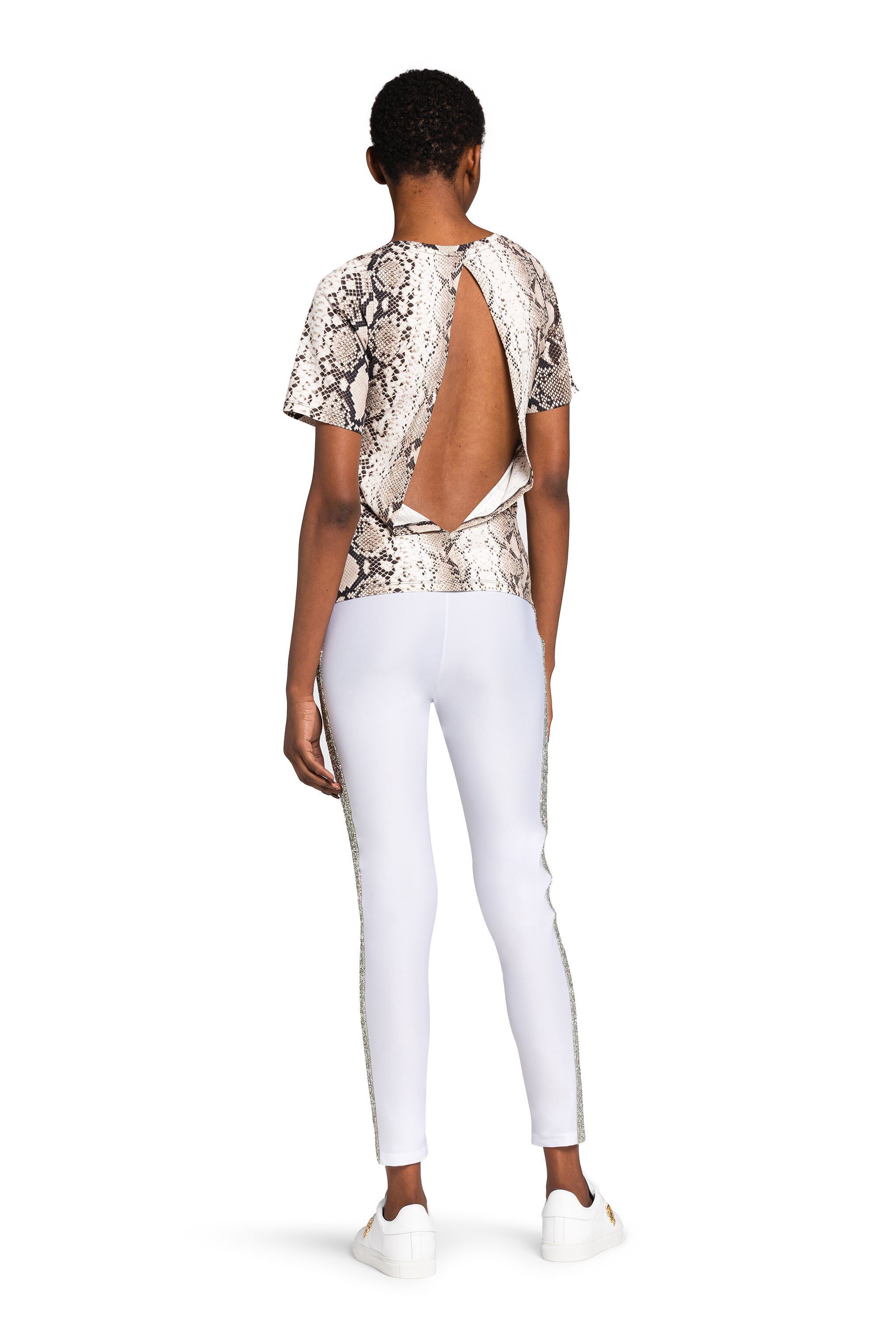 UG Legging crop à paillettes OPTIC WHITE MYY09P-NZ027
