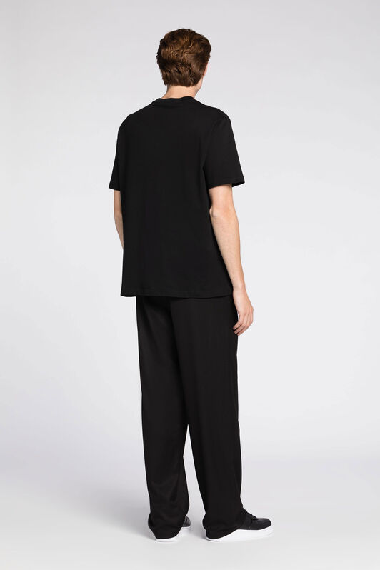 JC T-shirt en coton à logo Just Cavalli imprimé NOIR Q61274-Q0177