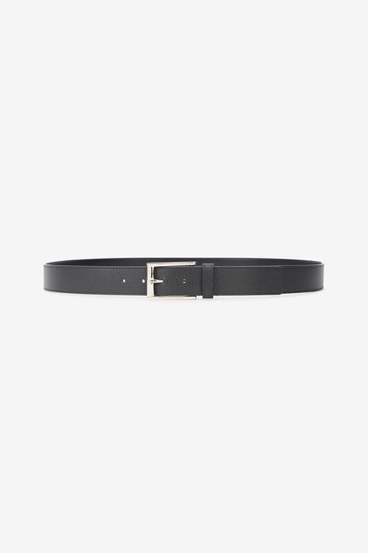 RC Ceinture Tendance En Cuir Noir Avec Boucle Logo RC Ceinture Tendance En Cuir Noir Avec Boucle Logo Or NOC00D-PZA12
