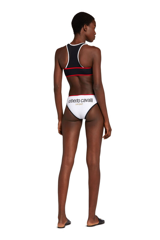 UG Logo-Print Bikini Briefs OPTIC WHITE JYY01C-LL023
