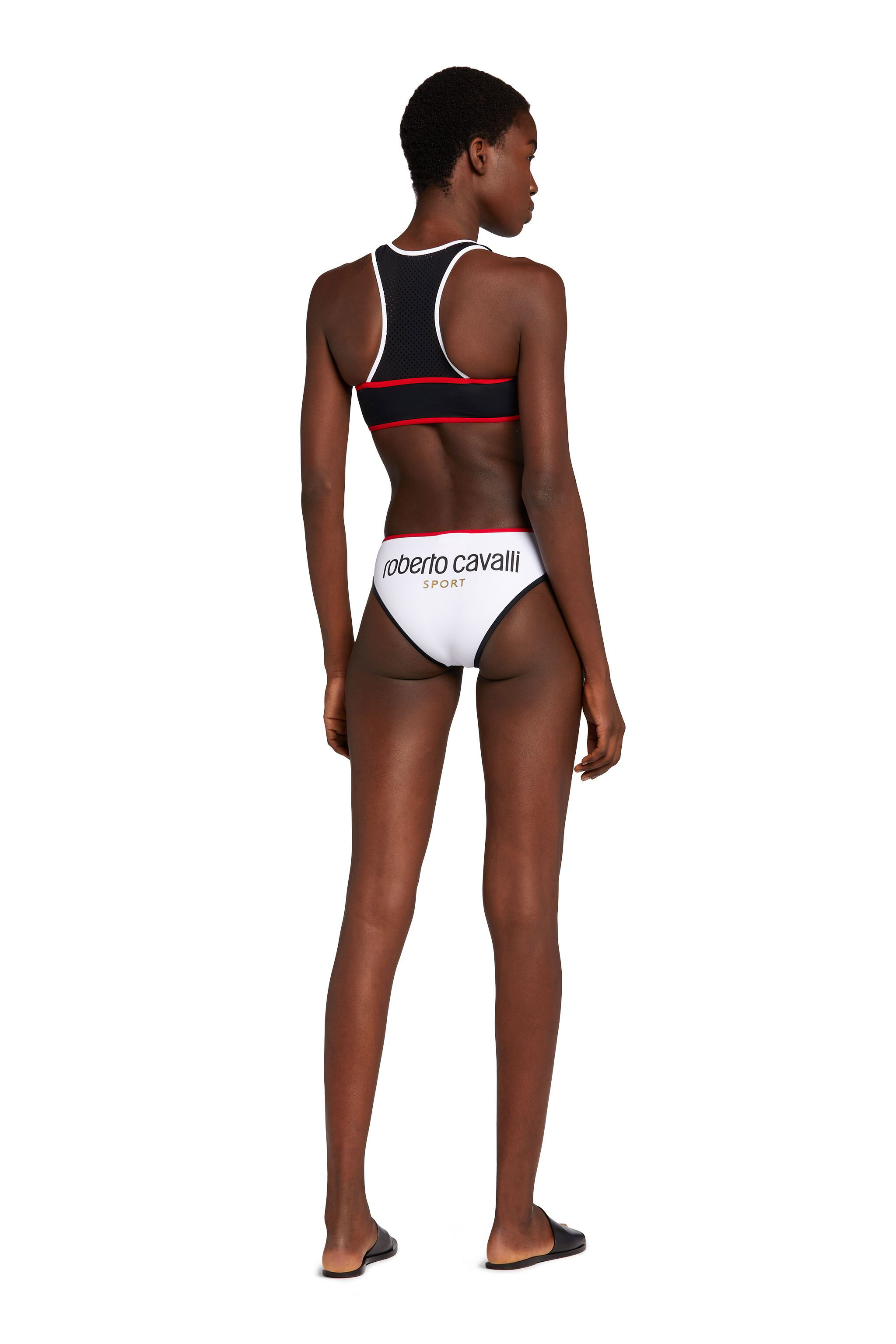 UG Logo-Print Bikini Briefs OPTIC WHITE JYY01C-LL023