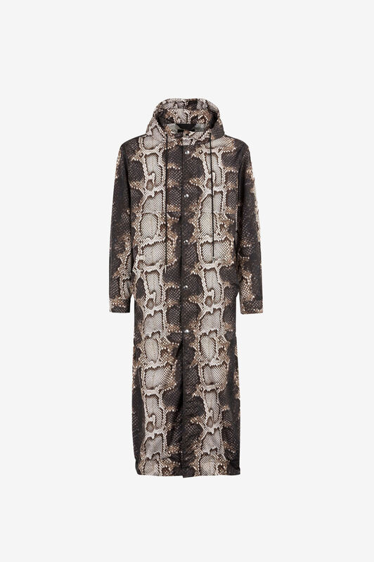 RC Python-Print Coat NATURAL/BLACK PNT510-9MF01