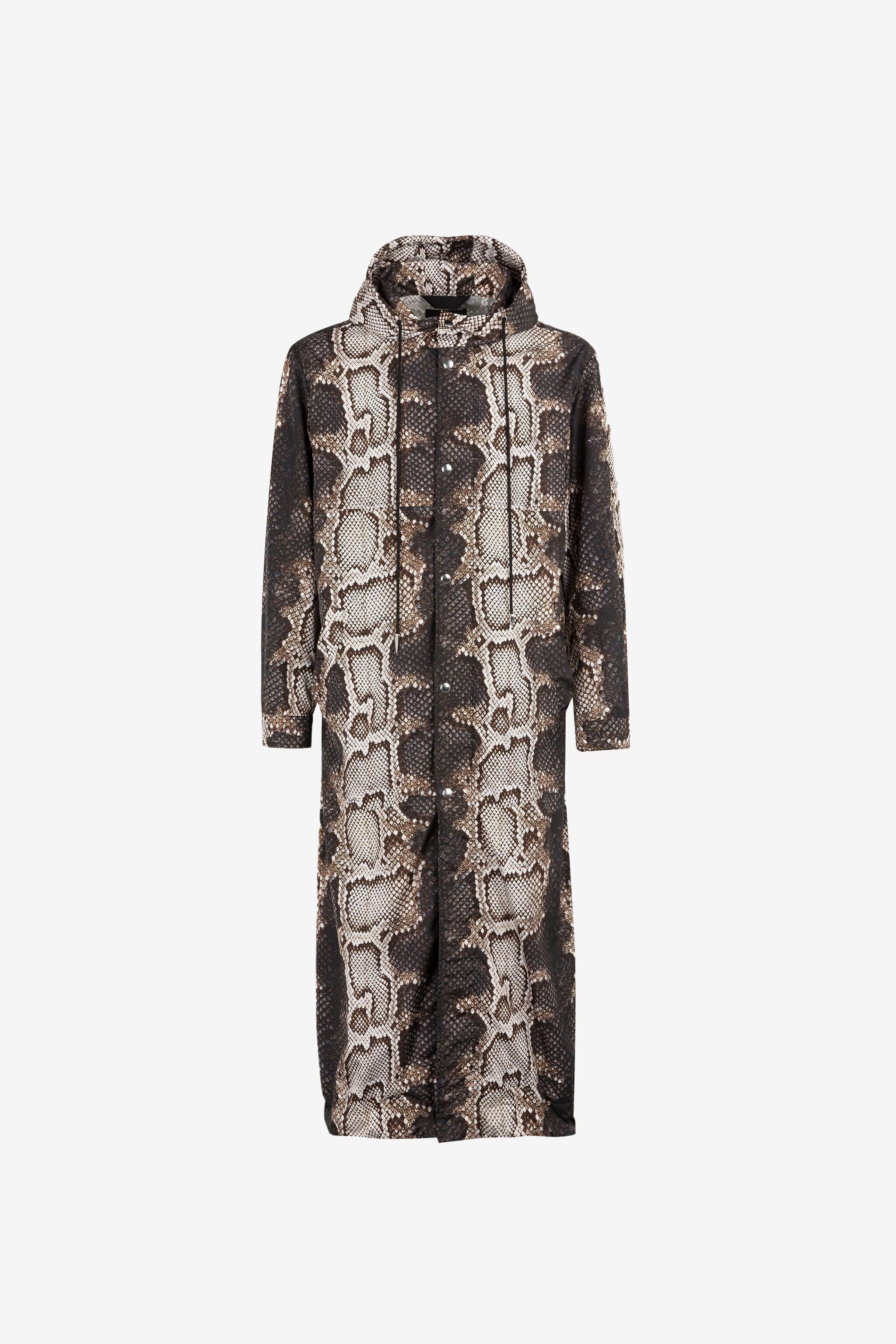 RC Python-Print Coat NATURAL/BLACK PNT510-9MF01