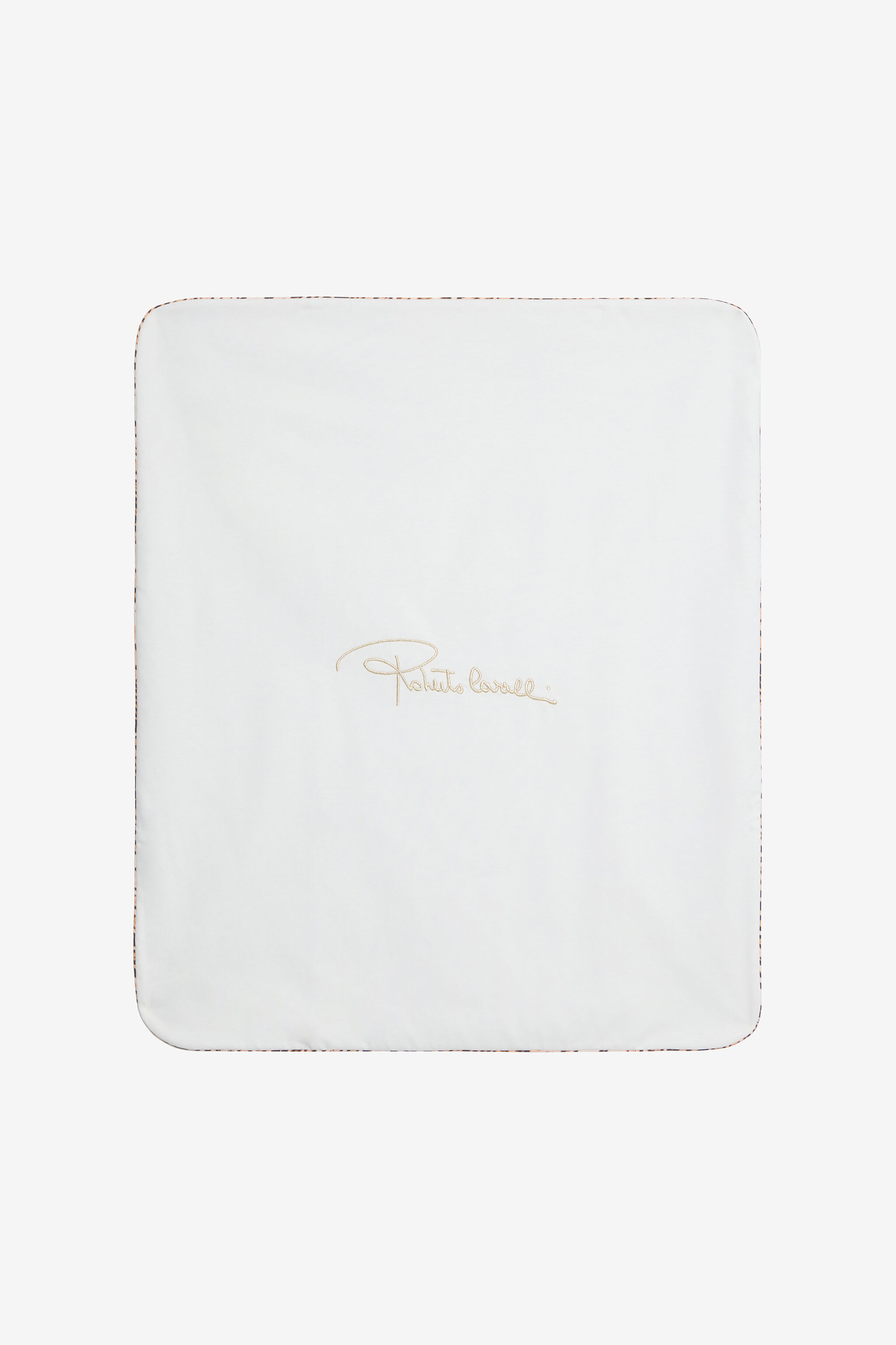 JU Blanket with Jaguar Skin Print NATURAL VJT802-JD001