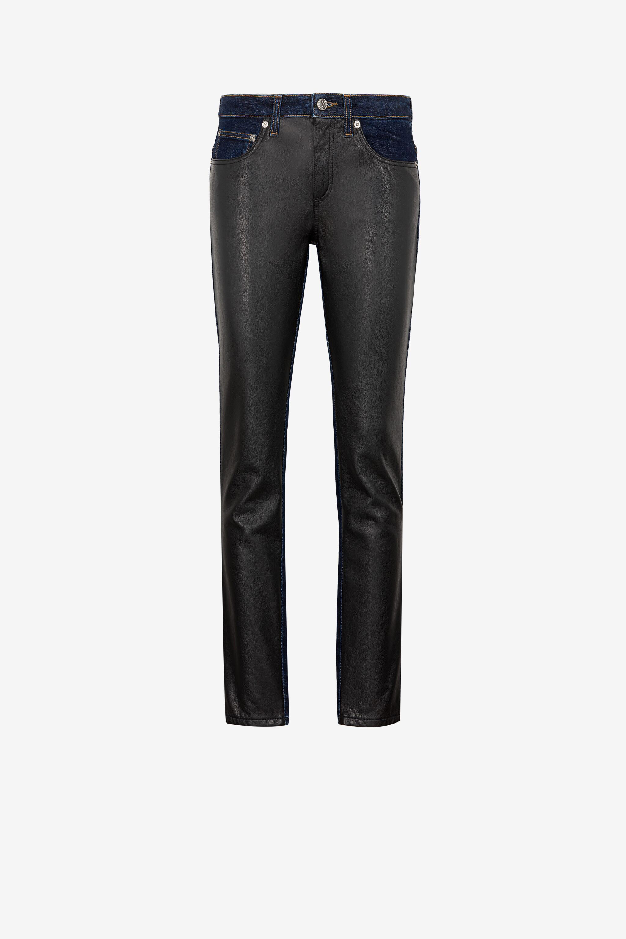 Slim Leg Jeans in Black for Women Roberto Cavalli