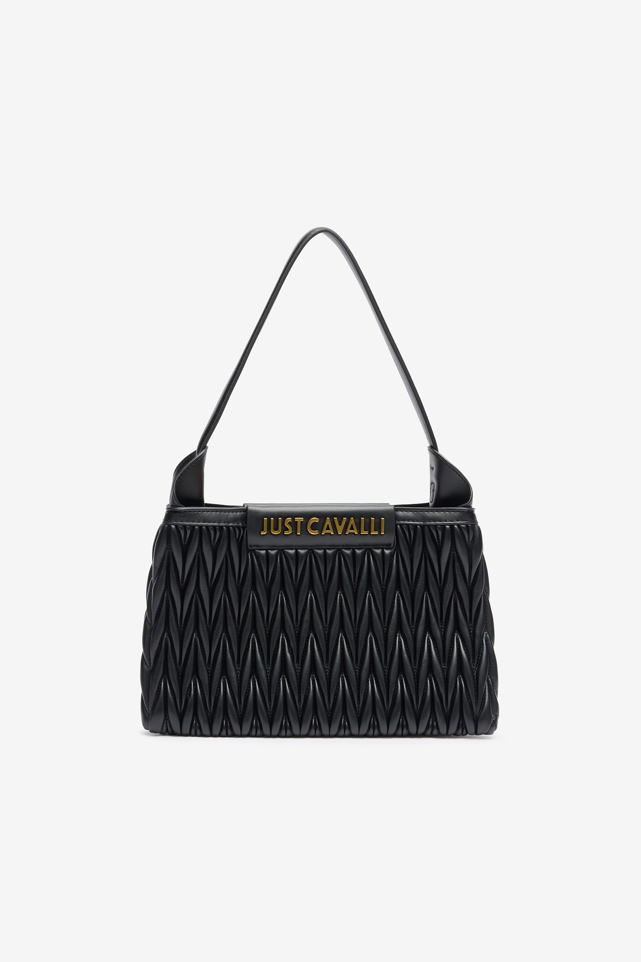 JC Borsa Con Lettering Metallico Nero TFB061-TF426