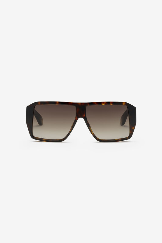 RC Lunettes de soleil unisexes  SHINY BROWN/YELLOW H UALD08-ID203