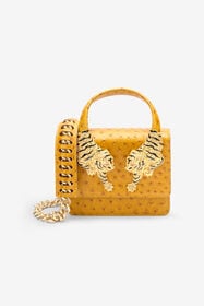 ${brand} Roar Bag Mit StraußenledereEffekt ${colorDescription} ${masterID}