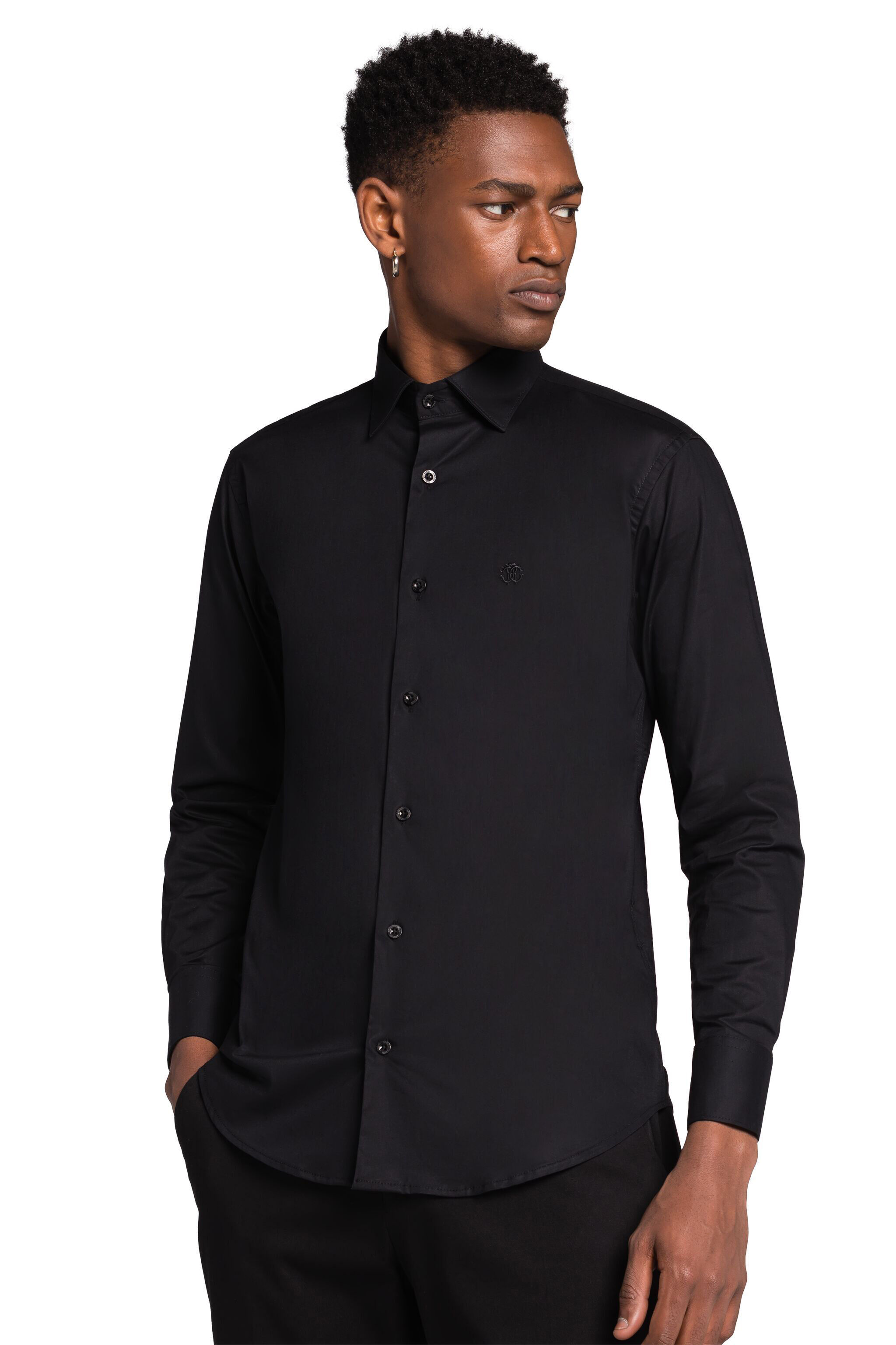 RC RC Monogram Shirt Black JST70B-CO014