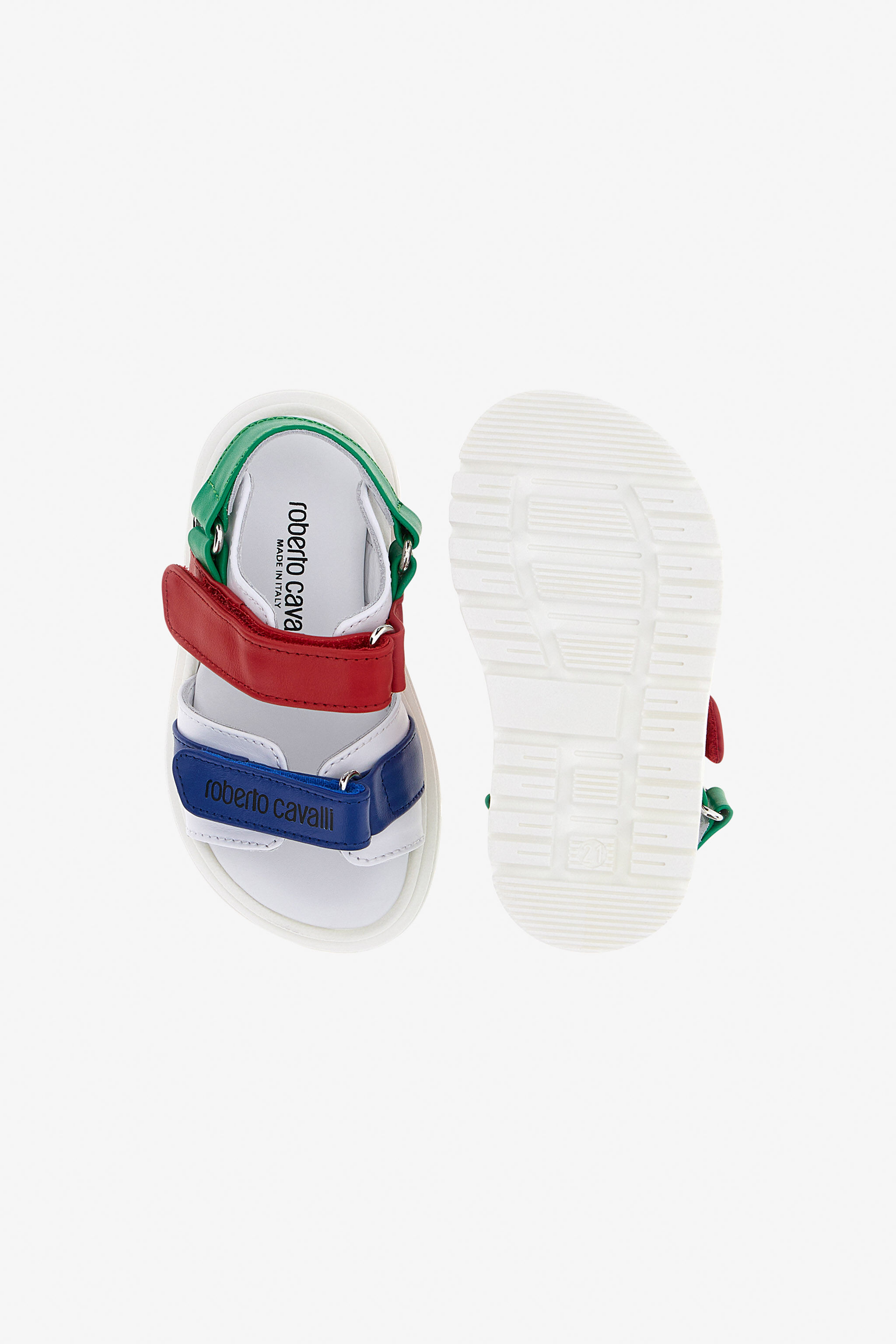 JU RC Logo Sandals MULTICOLOR SJS00H-PZJ02