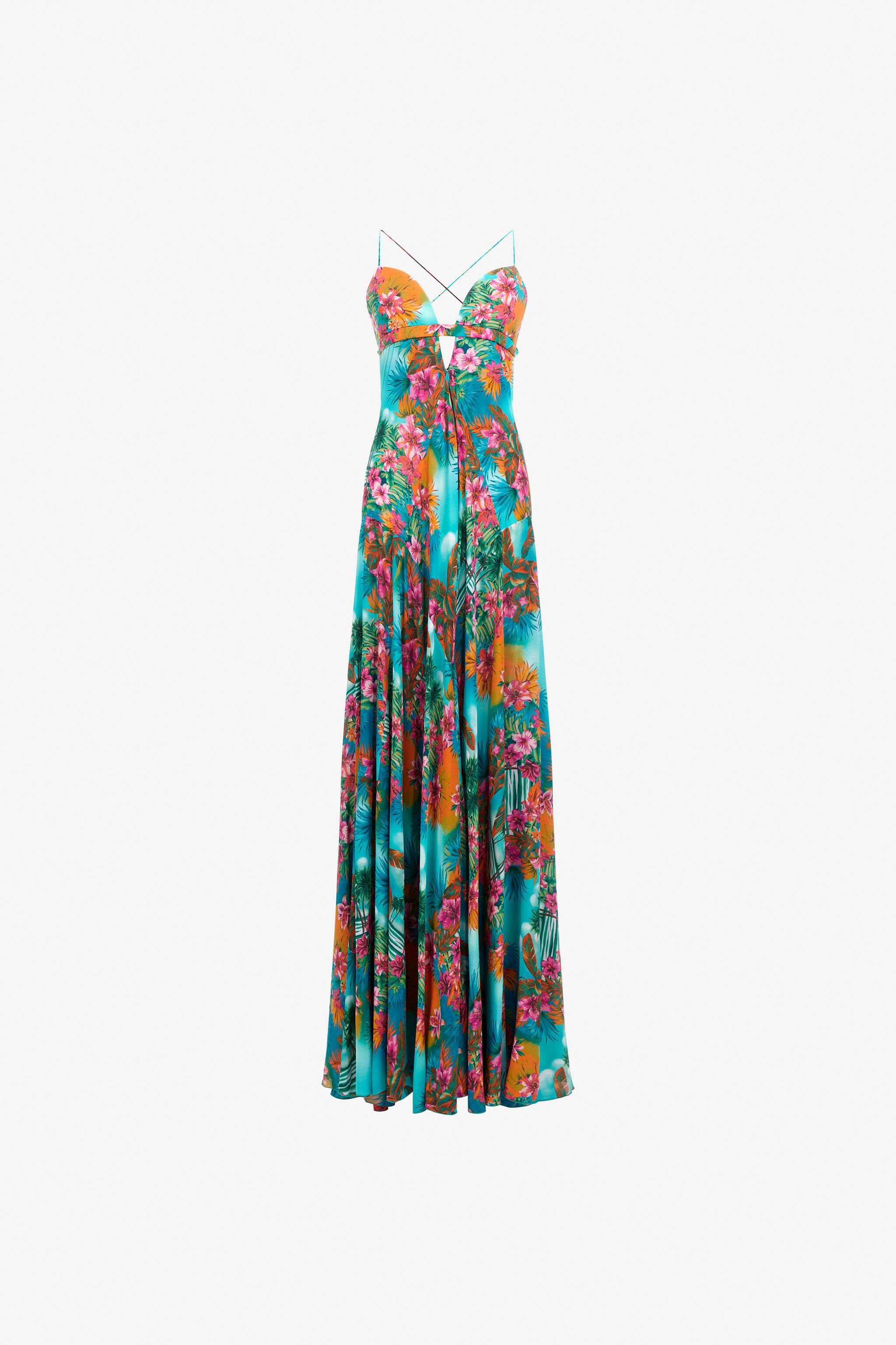 RC Hawaii Slip Dress Hellblau SKT118-7HI84