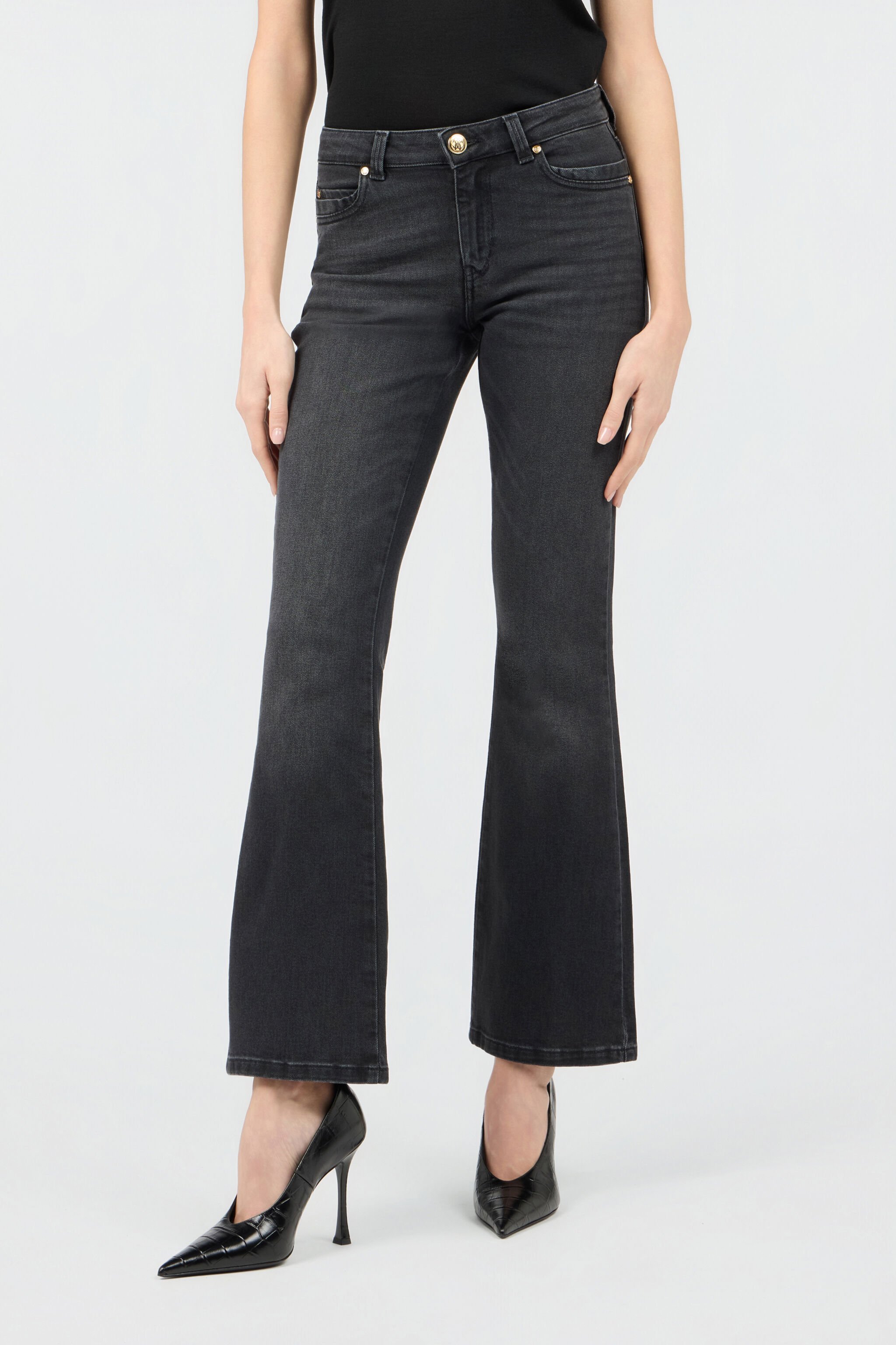 RC Jean Évasé Noir DARK GREY SOJ20M-DL011