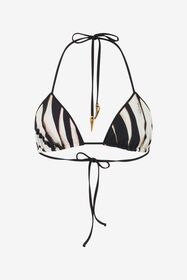${brand} Bikini Top With Ray Of Pink Print ${colorDescription} ${masterID}