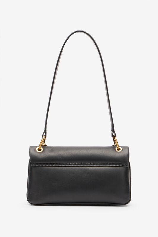 RC Shoulder Bag with Chain and Charm RC Shoulder Bag with Chain and Charm Black VKB015-PNE02
