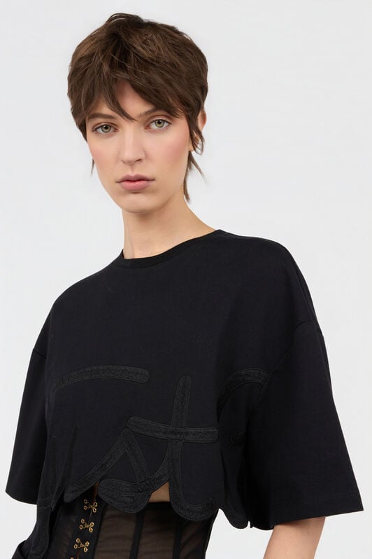 JC Camiseta Negra BLACK WFT205-WF587