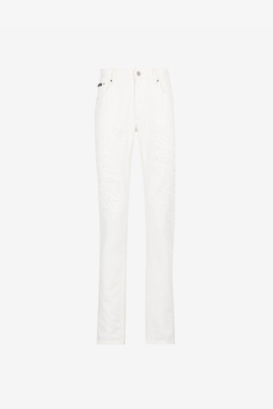 RC Straight-leg jeans White QRJ203-DL001