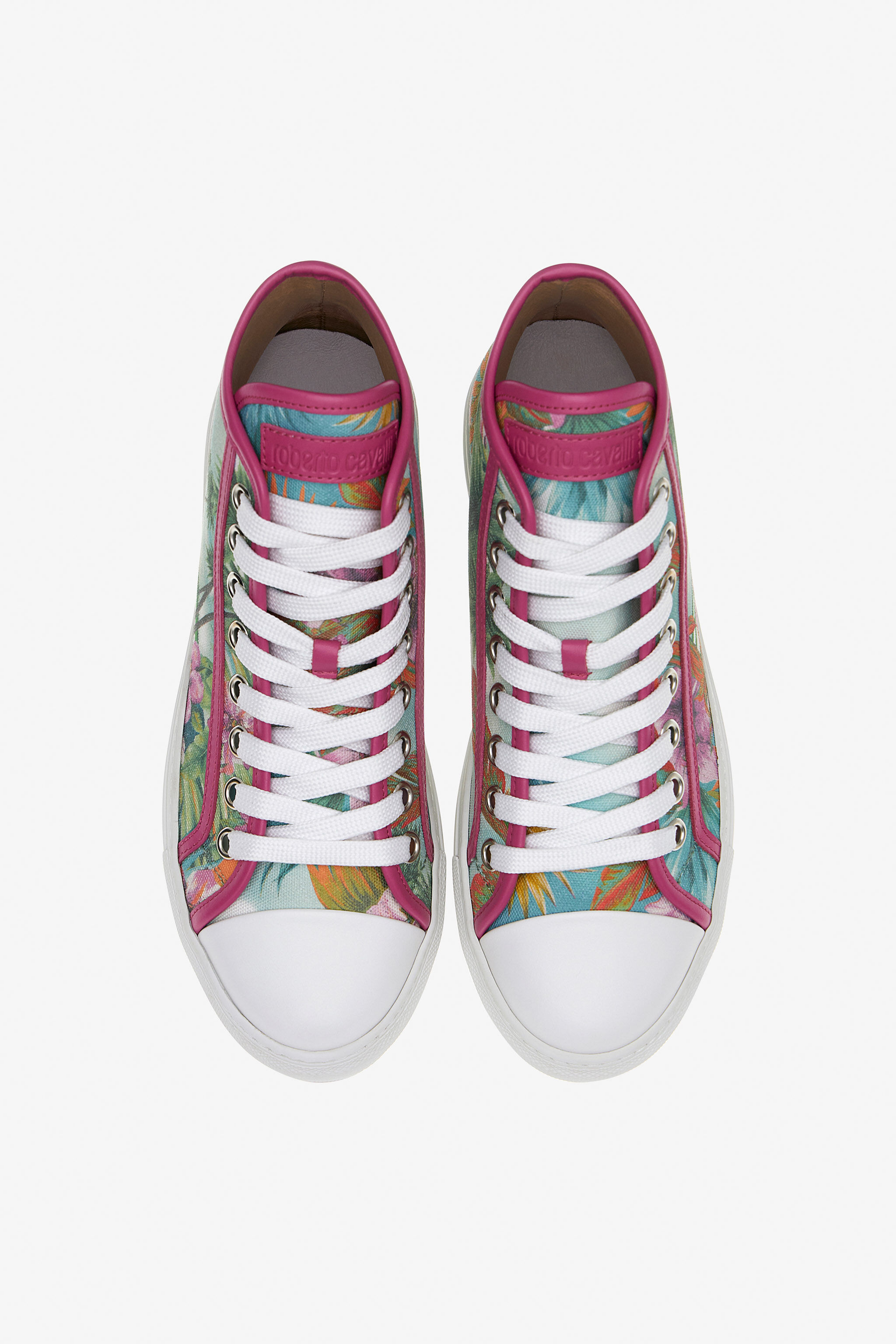 RC Hawaii print sneakers Bleu clair SKS035-5TL63