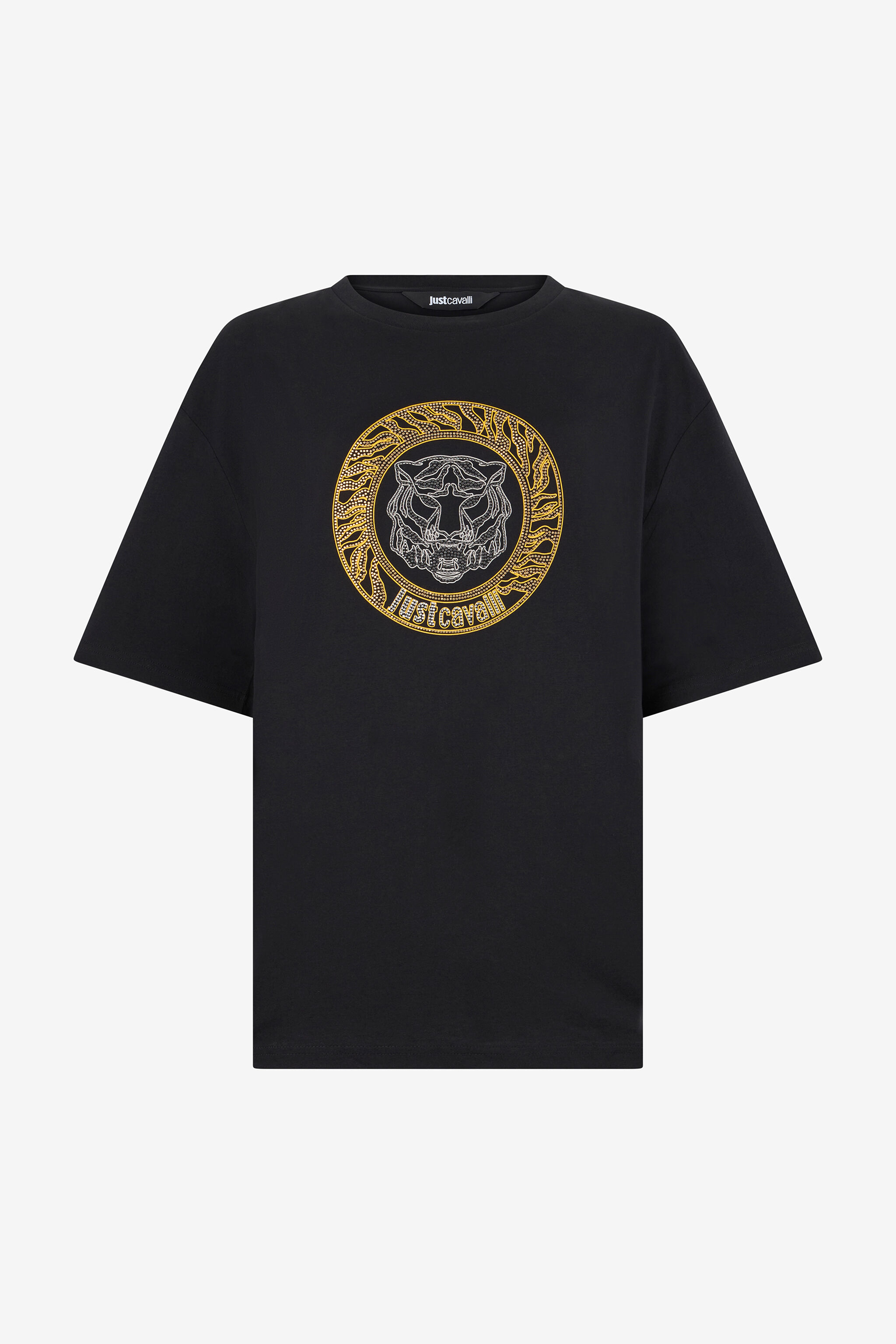 JC Man Cotton T-Shirt BLACK RRT916-RR178