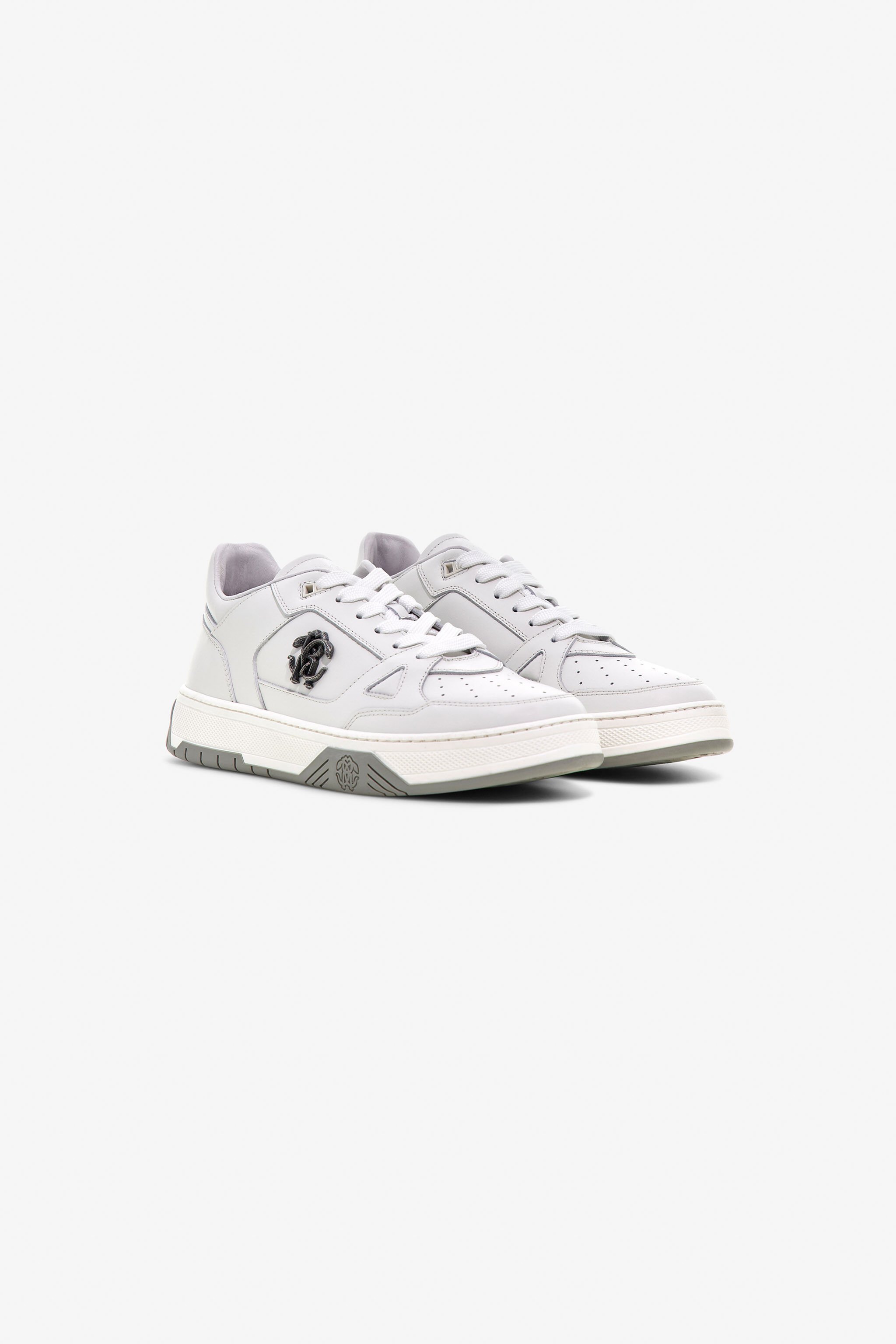 RC Low-Top Sneakers White/antique nikel SRS044-PZA90