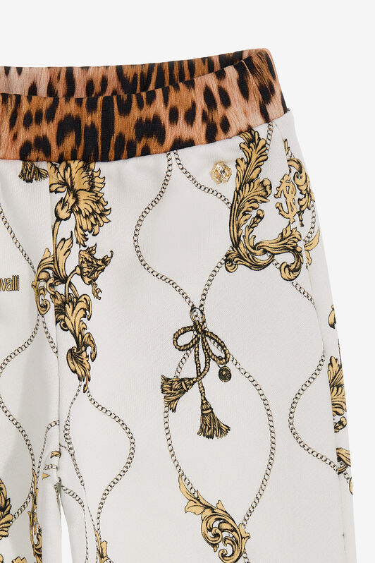 JU Printed pants White SJT202-5OI69