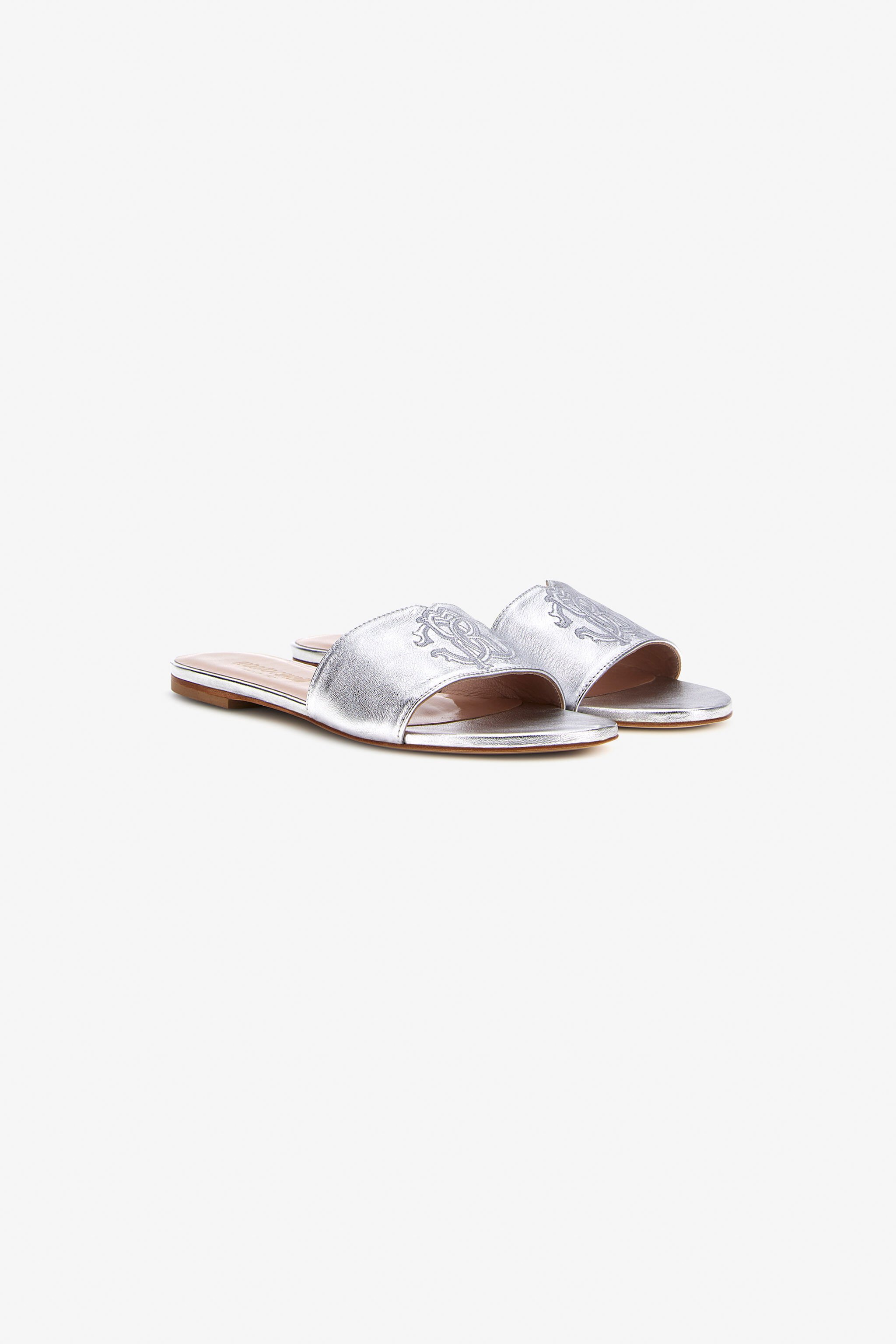 RC RC logo sandals Silver KOS01B-PN012