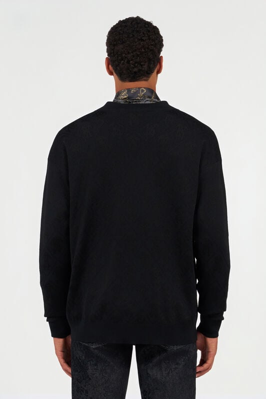 RC RC Motif Cardigan BLACK WRM908-MQ014