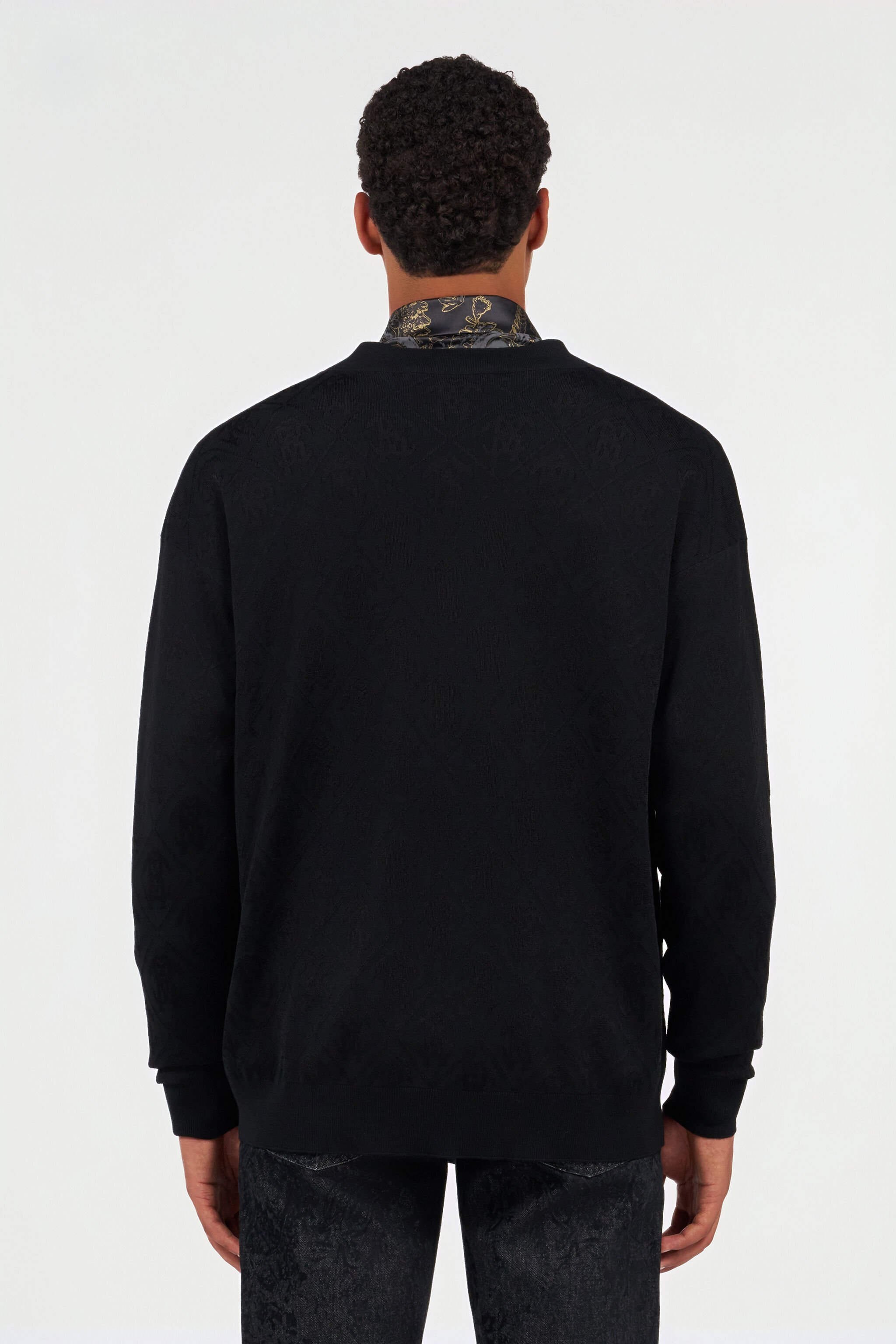 RC RC Motif Cardigan BLACK WRM908-MQ014