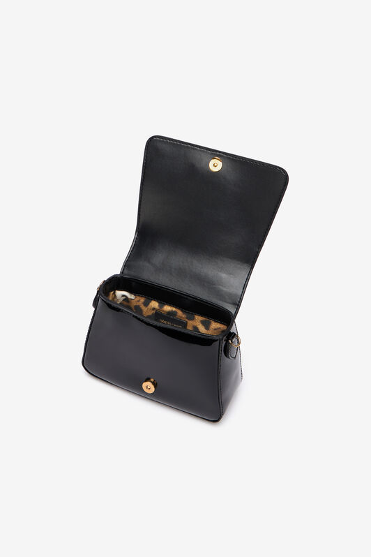 JU Mini Bag Mit Monogramm Mirror Snake BLACK UJB00B-ABJ04