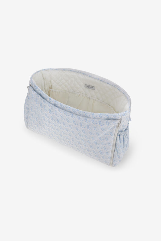 JU Changing Bag With RC Monogram Baby Blue SJT834-5RI70