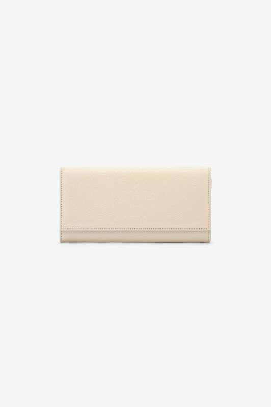 RC Wallet with flap and Monogram RC Ivory OOA00D-PZ015