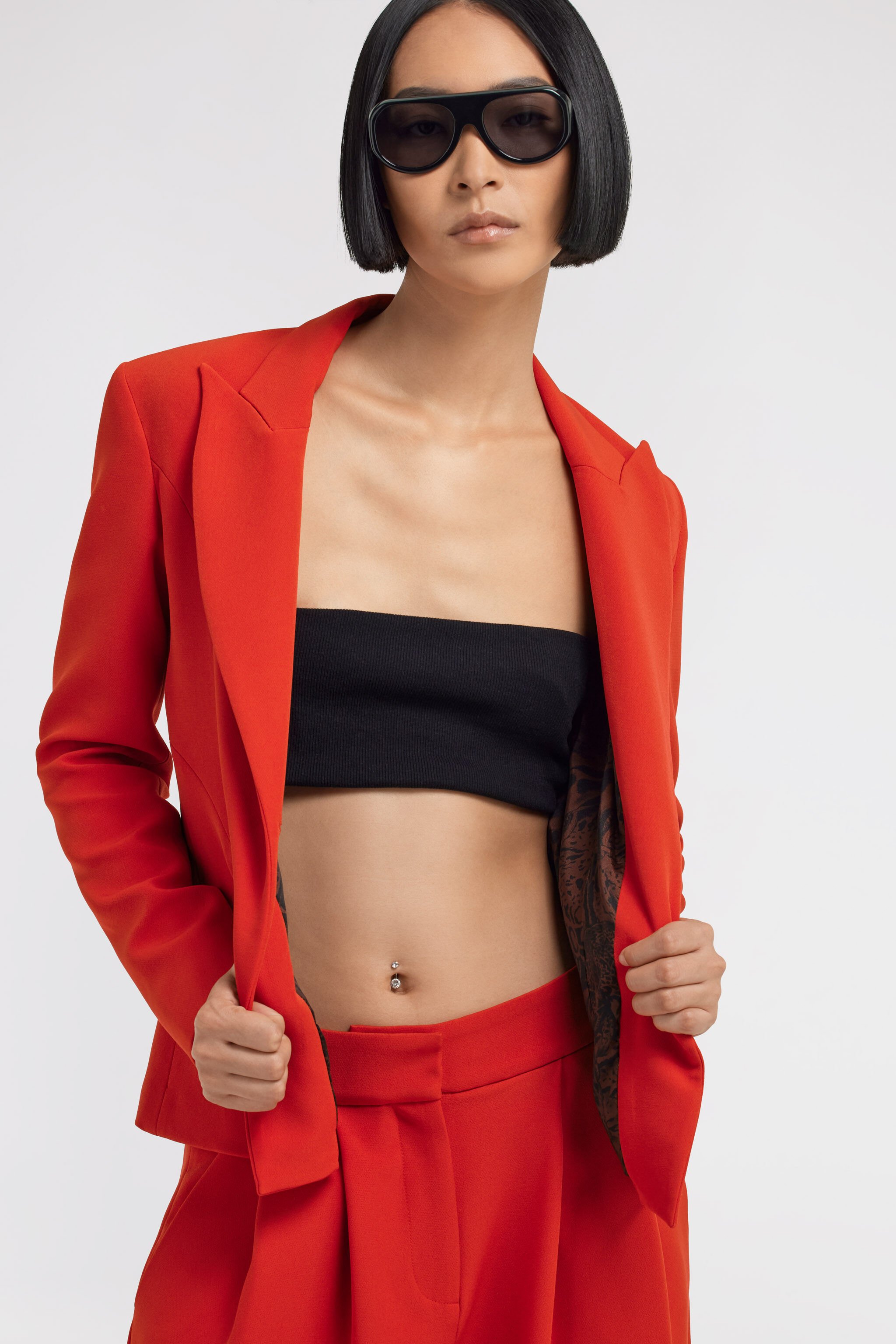 JC Just Cavalli Blazer Red TFT149-TF216