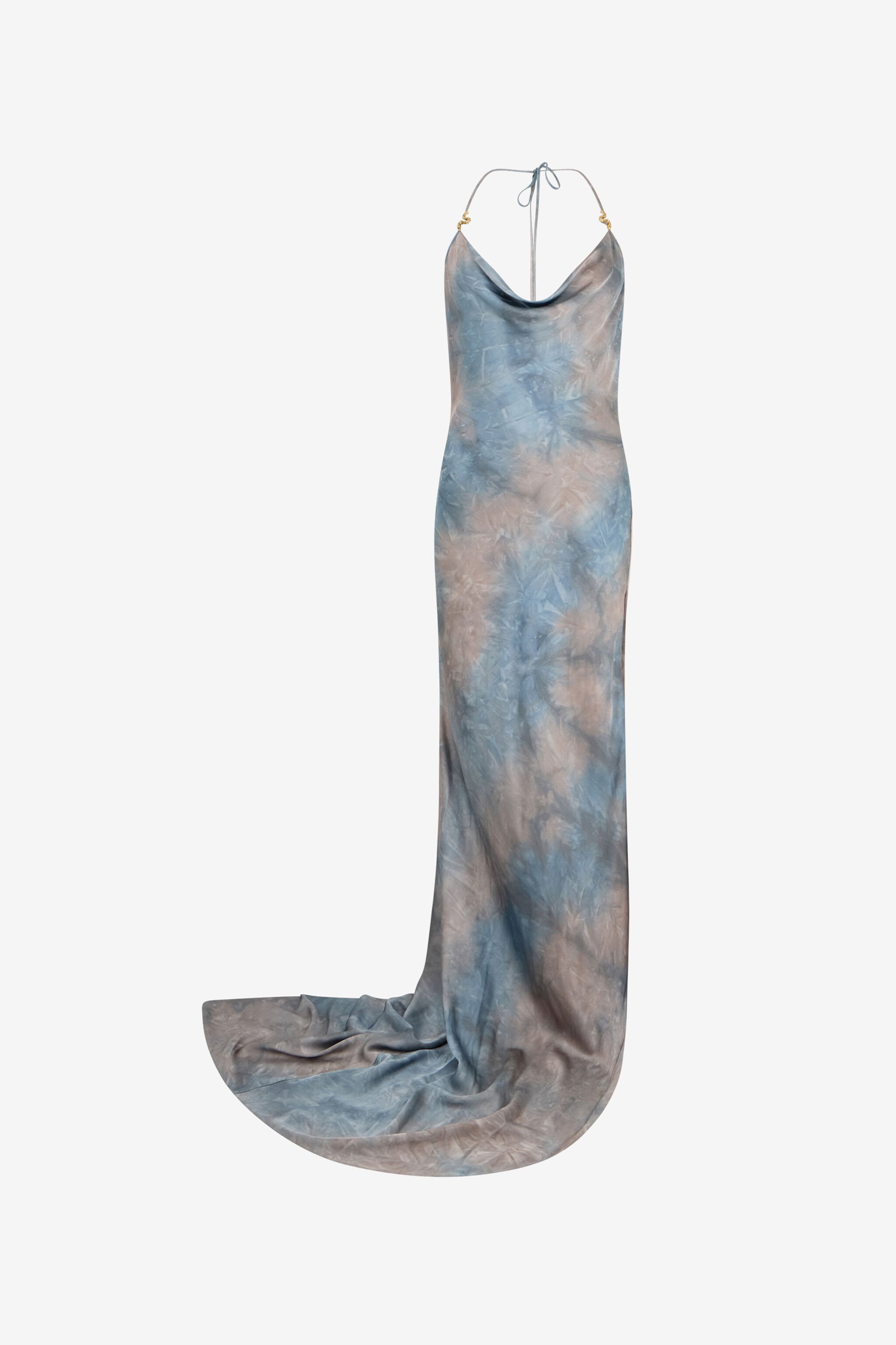 RC Artisanal Dyed Print  MID-BLUE XQT150-RK011